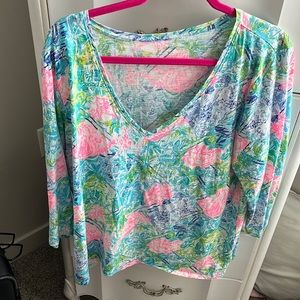 Lilly Pulitzer top size XL